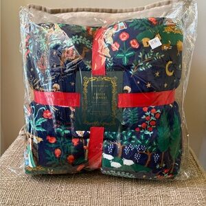 Rifle Paper Co. Nativity Fleece Blanket